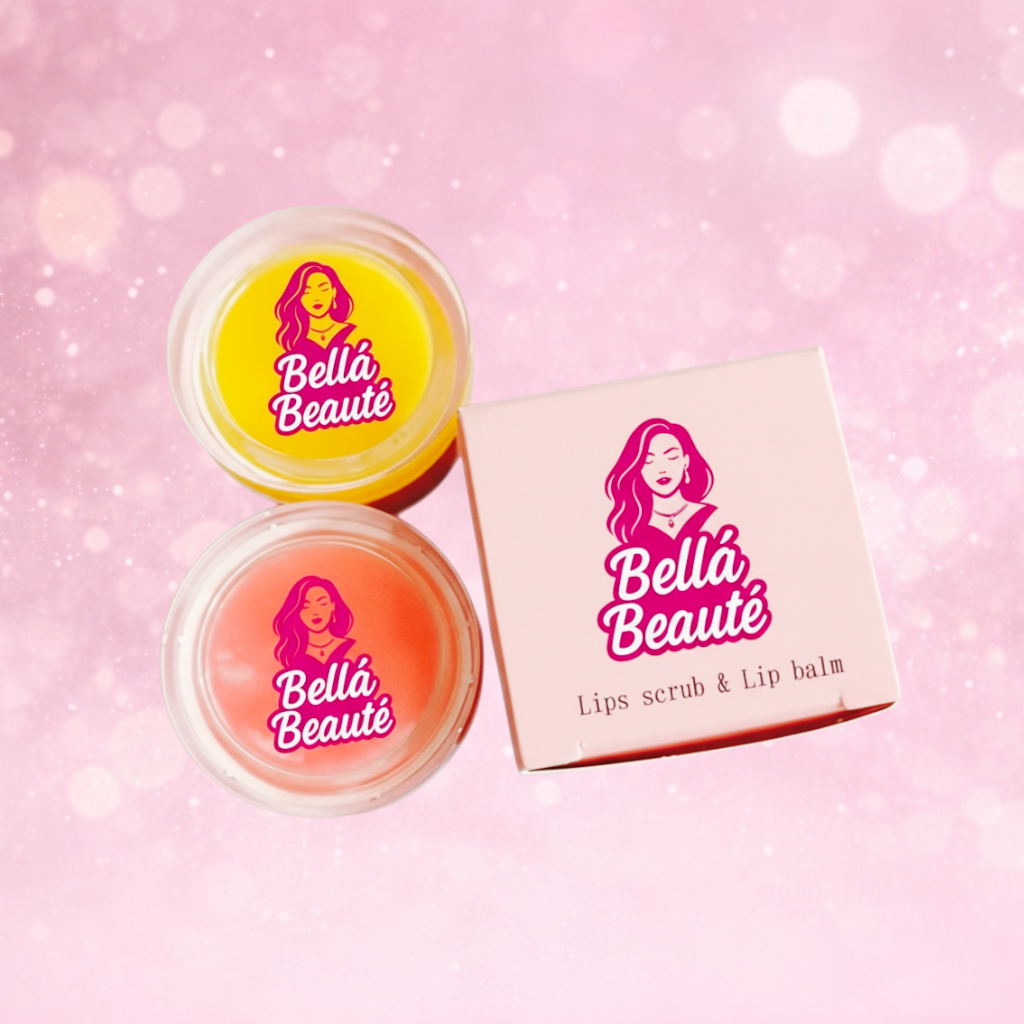 Lip Scrub With Lip Balm