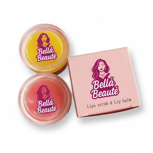 Lip Scrub With Lip Balm