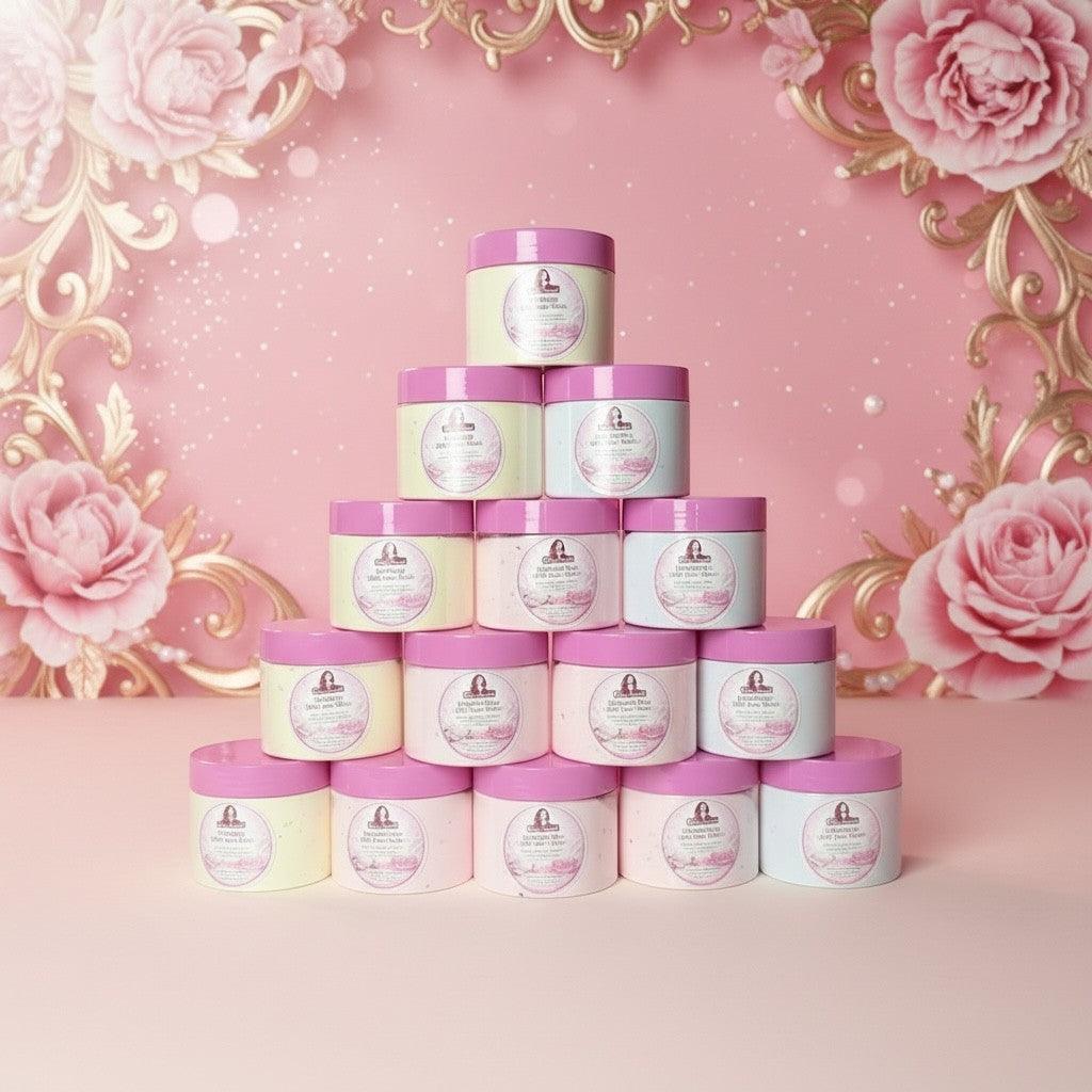 Bella Beauté Korean Powder to Jelly Face Mask in Hyaluronic Acid, Collagen, and Bulgarian Rose variants. Pink and pastel packaging.